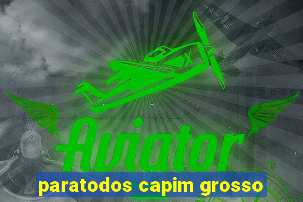 paratodos capim grosso