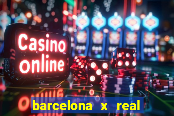 barcelona x real madrid ao vivo futemax