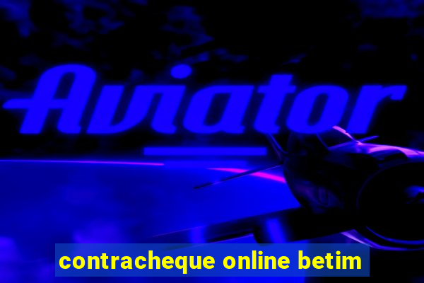 contracheque online betim