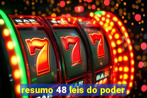 resumo 48 leis do poder