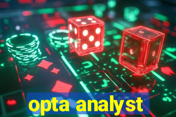 opta analyst