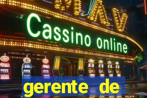 gerente de plataforma slots