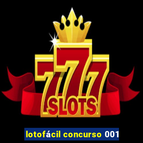 lotofácil concurso 001