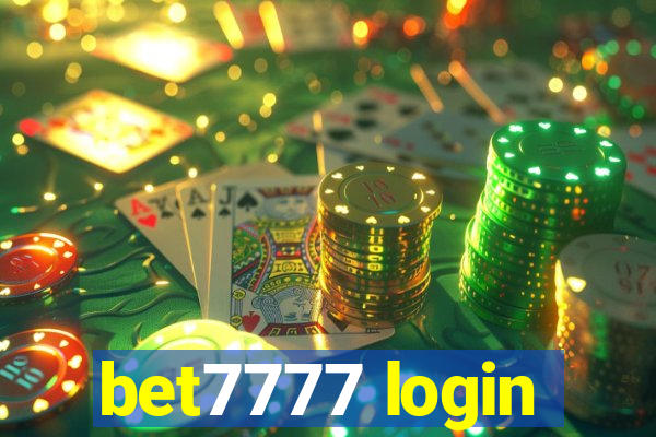 bet7777 login