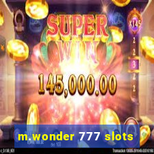 m.wonder 777 slots