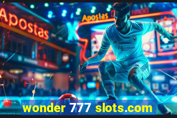 wonder 777 slots.com