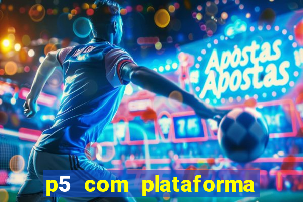 p5 com plataforma de jogos