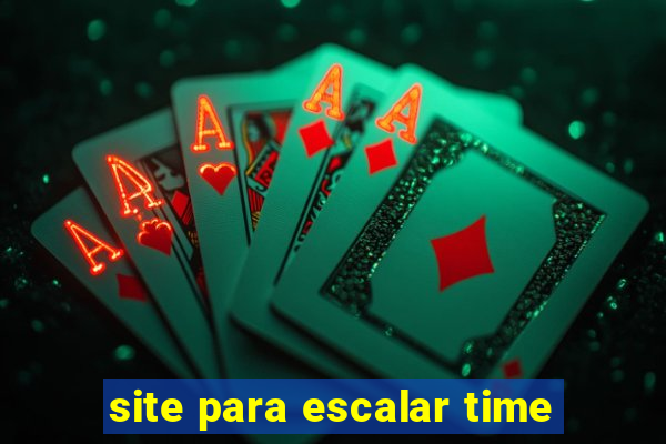 site para escalar time