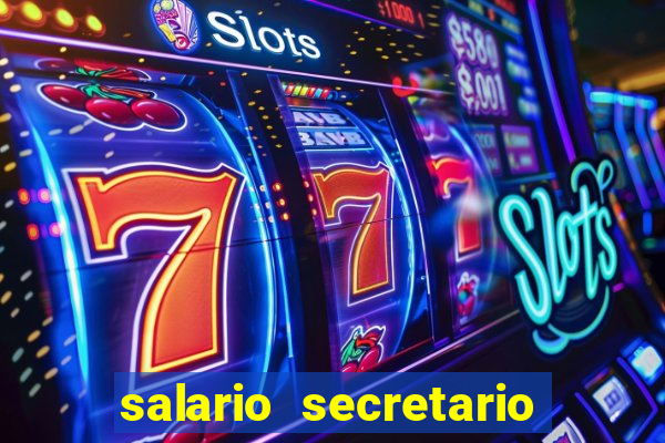 salario secretario de esportes