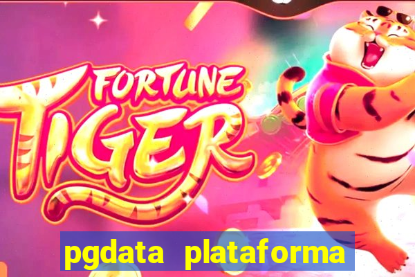 pgdata plataforma de jogos