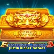 justin bieber tattoos