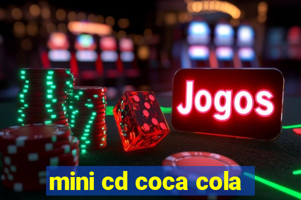 mini cd coca cola